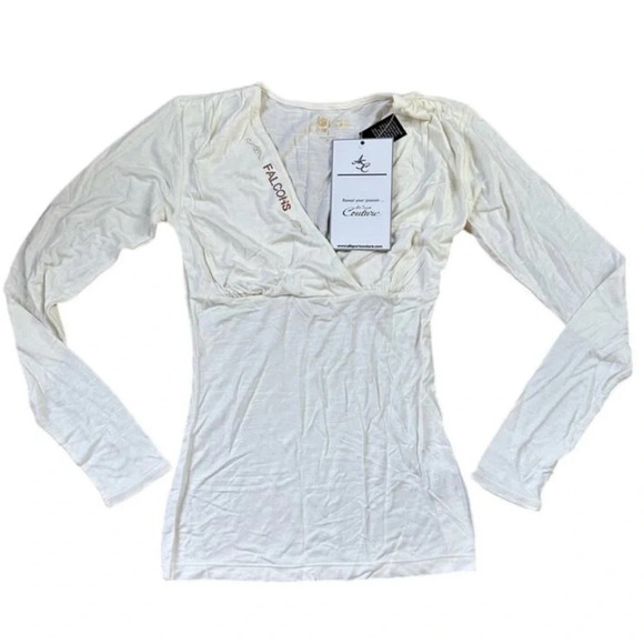 NFL Falcons All Sport Courture long sleeve top, NWT - Picture 1 of 6